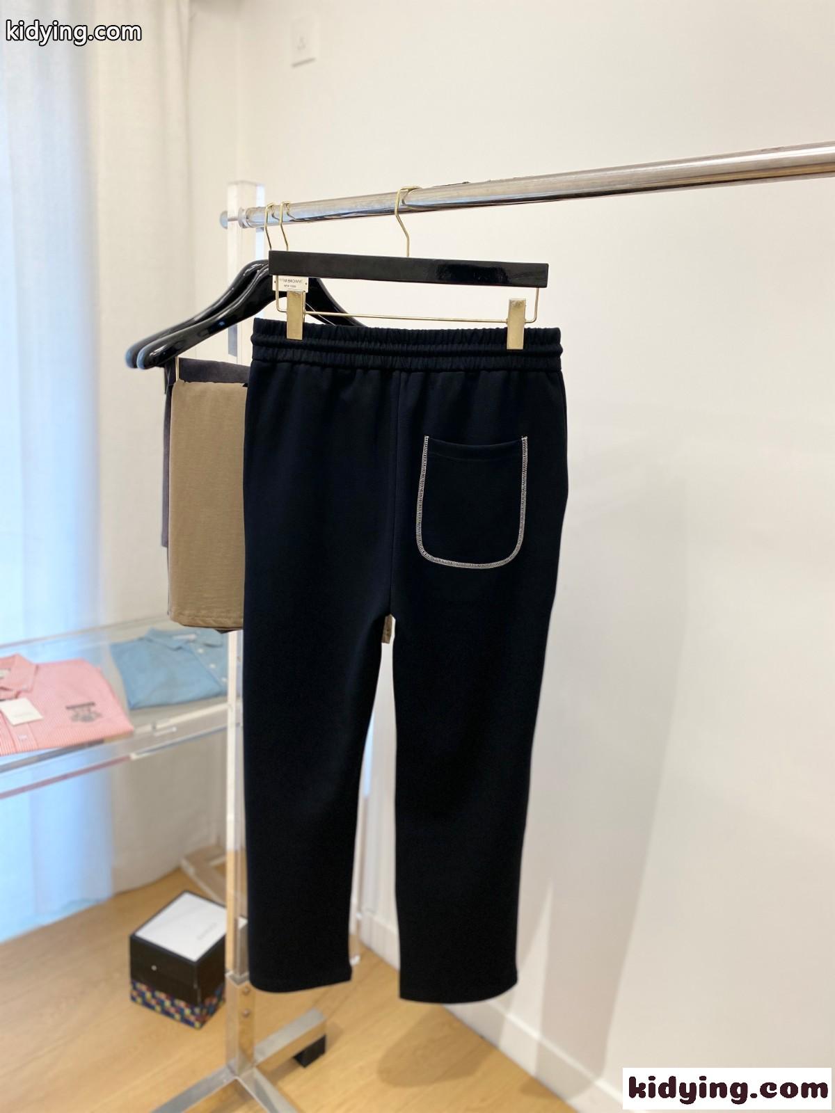 クロムハーツ パンツ コピー 合わせやすい 定番 カジュアルパンツ ブラック-3