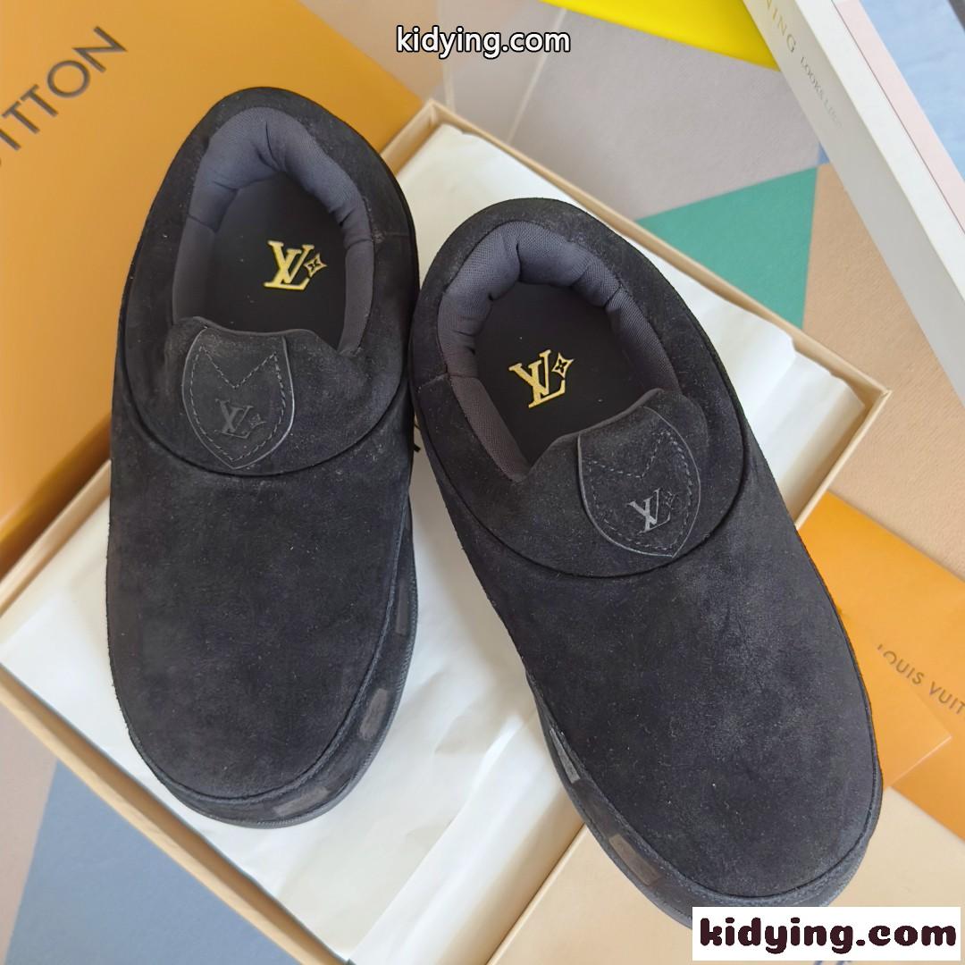 履きやすい LV イエティ スリッポン ルイ・ヴィトン スーパーコピー ブラック-2