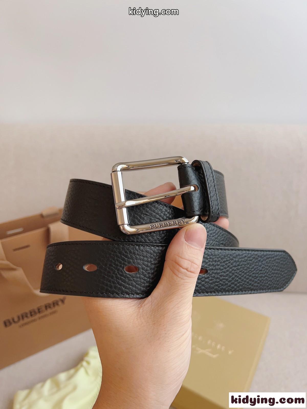 シンプル 上品 合わせやすい レザーベルト バーバリー ベルト コピー-0