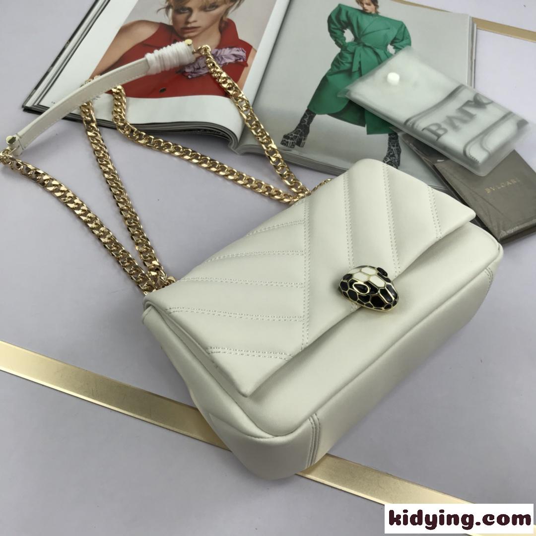 おしゃれ 人気 コンパクト レディース ブルガリ バッグ コピー カバン 斜め掛け ショルダーバッグ-3