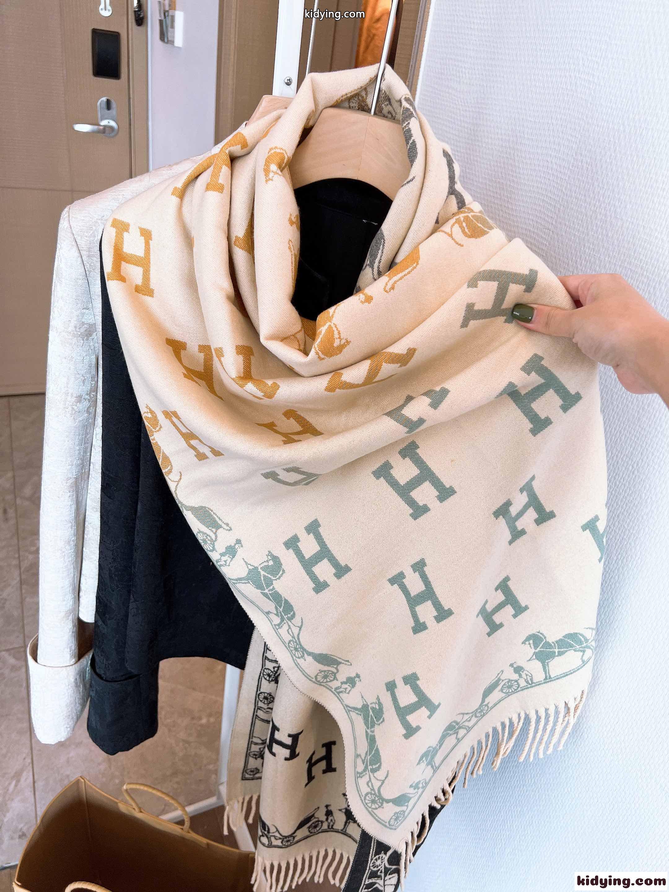 65*180cm ストール ロゴ 上品 エルメス スカーフ コピー レディース-2