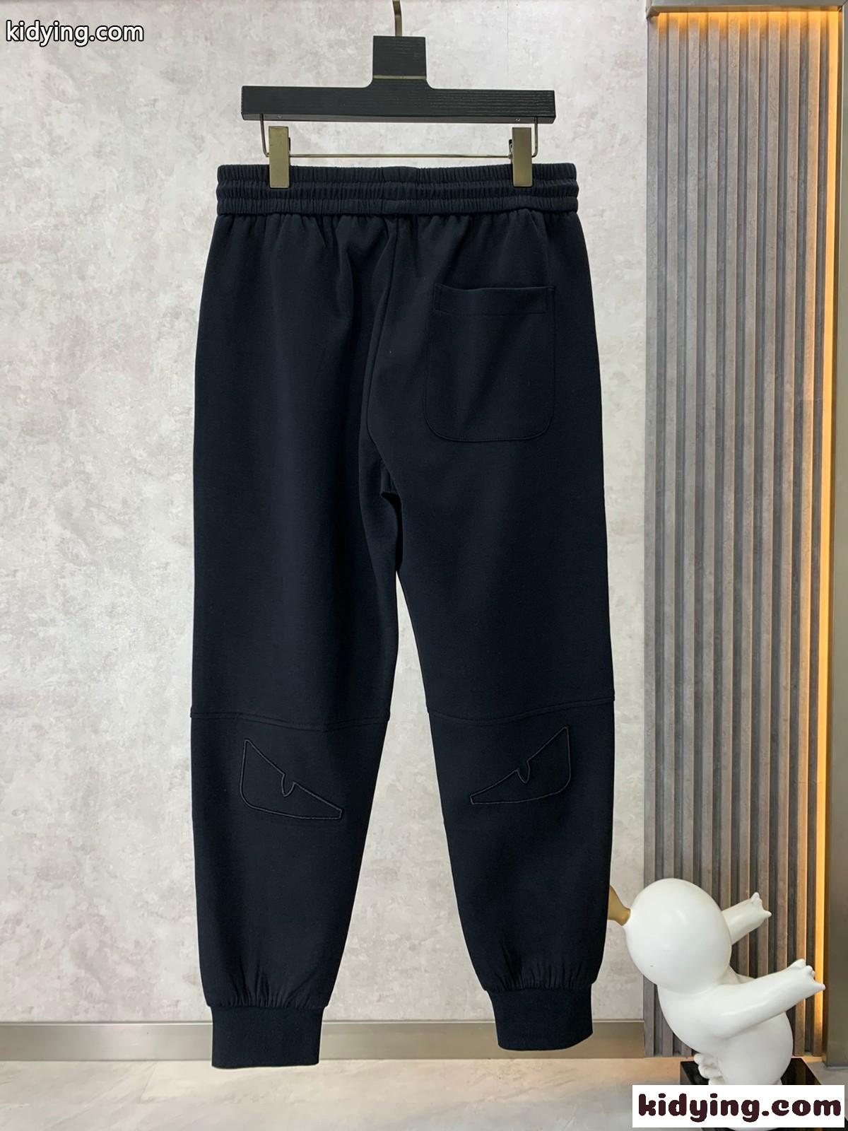 カジュアル メンズ スウェットパンツ フェンディ パンツ コピー ファッション-1
