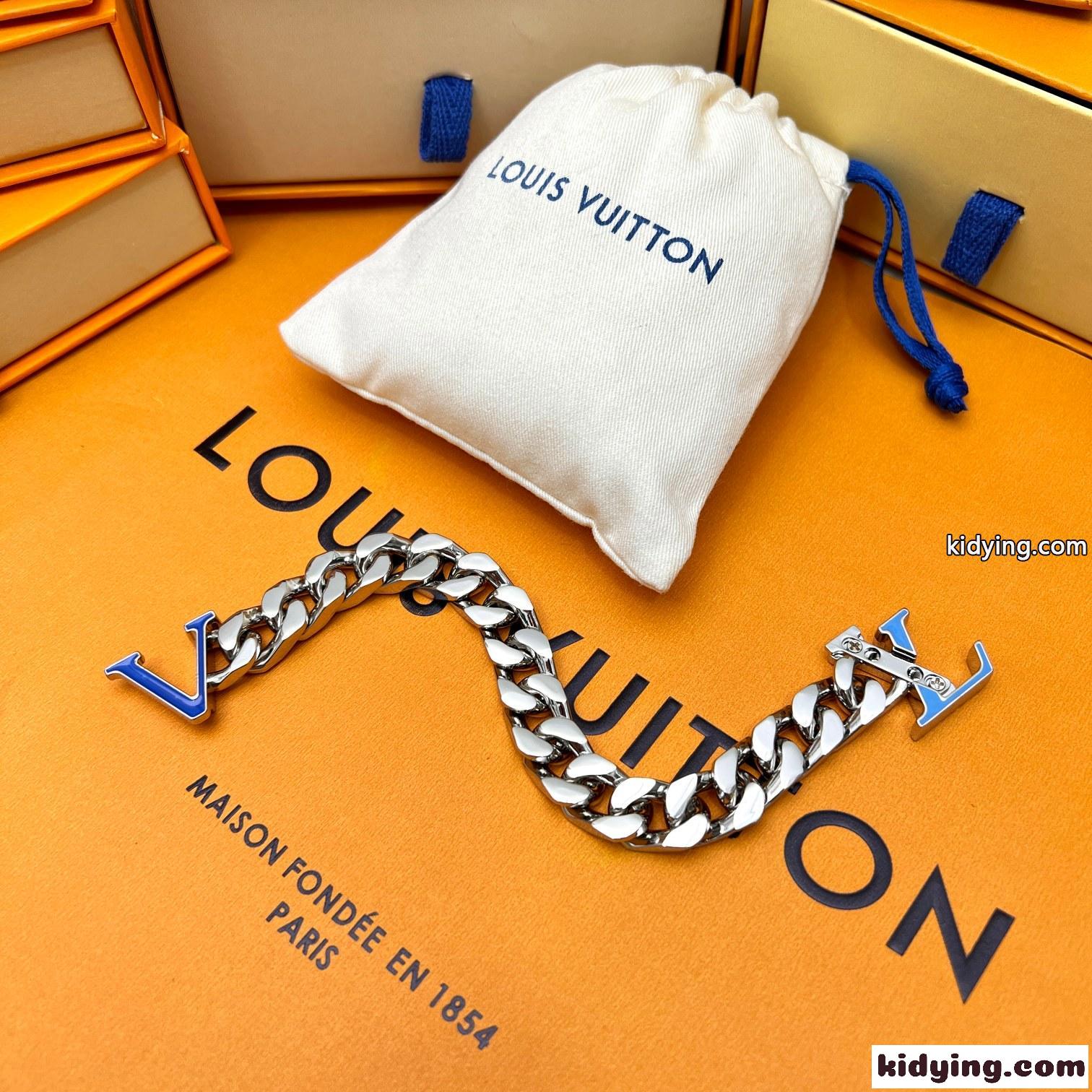 M0919M ブラスレ・LV チェーン ルイ・ヴィトン ブレスレット コピー メンズ-1