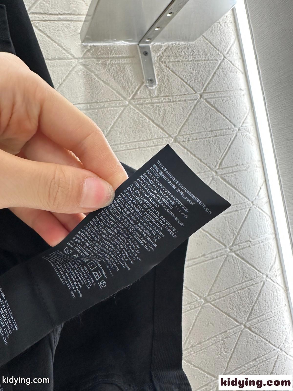 カジュアル YSL 刺繍入り オーバーシャツ イヴ・サンローラン シャツ 偽物 ブラック-3