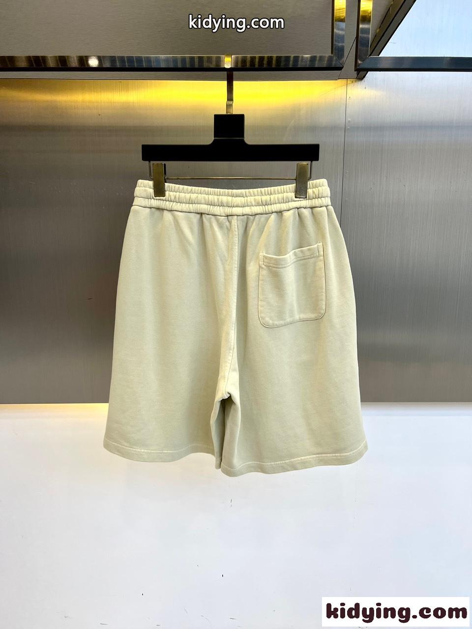 カジュアル 合わせやすい ショートパンツ クロムハーツ パンツ コピー ベージュ-1