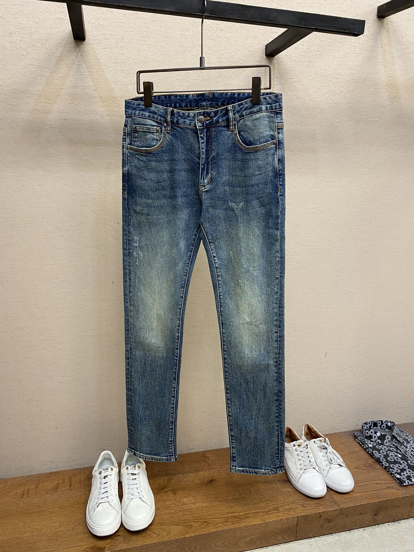 ボッテガ・ヴェネタ ジーンズ コピー 合わせやすい カジュアル メンズ デニムパンツ-0