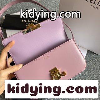 セリーヌ バッグ 名品コピー セリーヌ凱旋門の脇の下に紫色の顔がついていて 光沢のある二重の皮を採用する-2