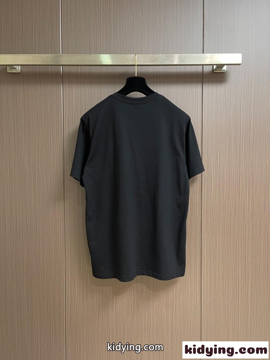 Dior Secret Garden Tシャツ クリスチャン・ディオール スーパーコピー ブラック-2