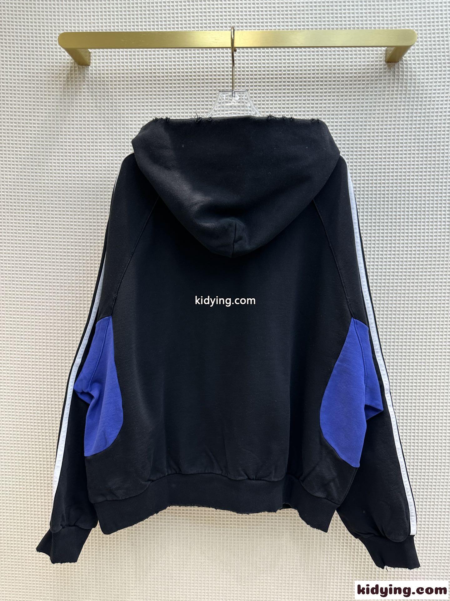 BALENCIAGA x ADIDAS カジュアル フード付き バレンシアガ パーカー コピー フーディー-3