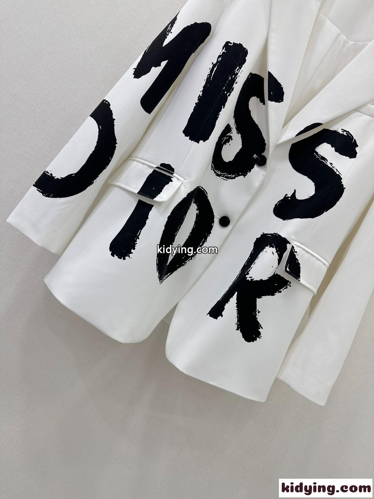 Miss Dior ブレザー クリスチャン・ディオール ジャケット コピー ホワイト-1