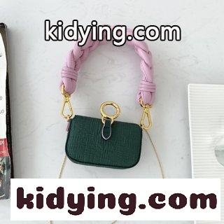 FENDI Baguette手袋Nano金 超大型FF書体のバックルが開閉する フェンディ バッグ 色 コピー-2