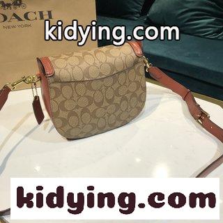 コーチバッグ 夏コピー coach コーチの新型で 新しく発売された文芸的雰囲気のあるレトロな鞍のバッグ-0