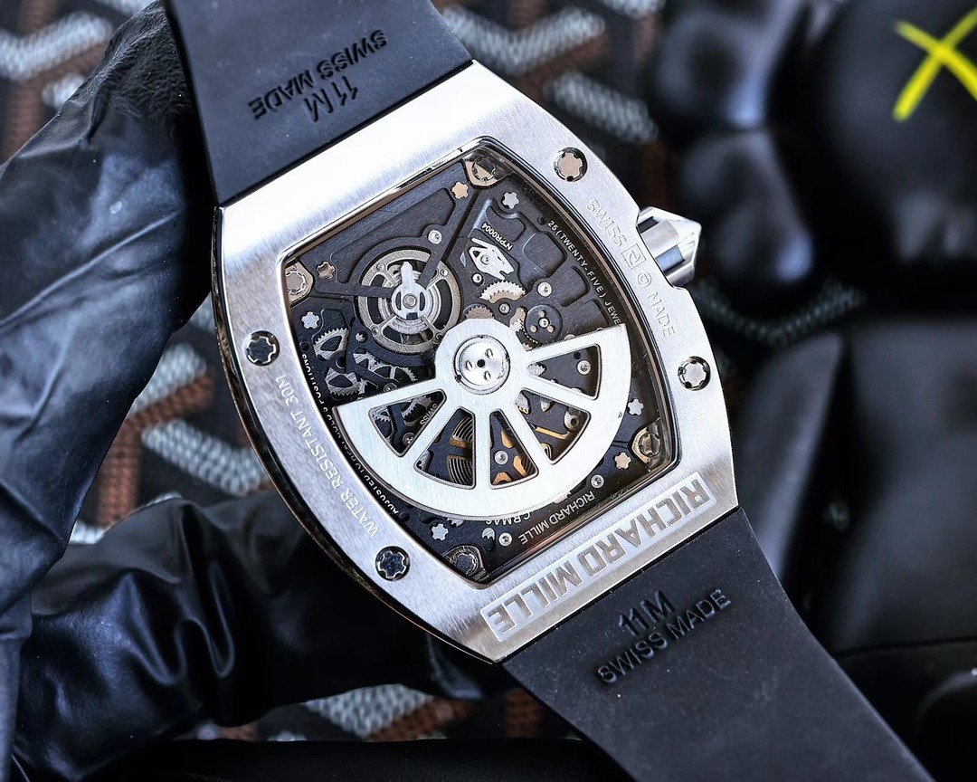 リシャール・ミル RM067 コピー 41mm おしゃれ スケルトン 自動巻き 時計-3