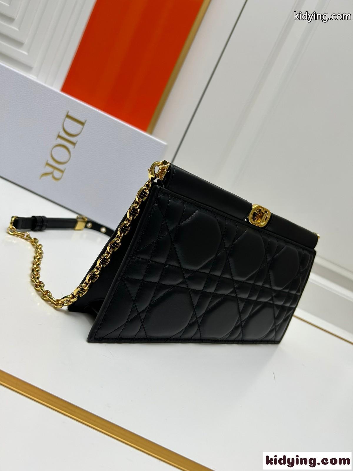 23新作 上品 エレガント Dior クラッチ クリスチャン・ディオール バッグ コピー ブラック-2