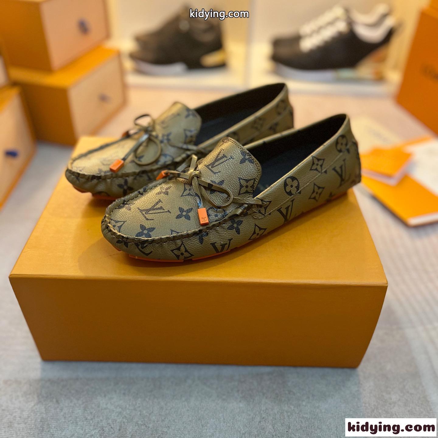 カジュアル LV ドライバー・ライン ローファー モカシン ルイ・ヴィトン スーパーコピー-0