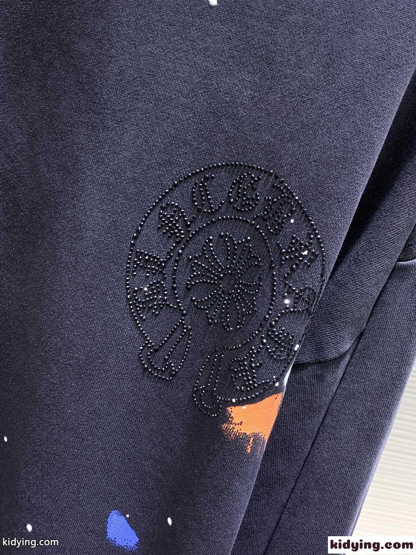 グラデーション クロムハーツ Tシャツ コピー ロゴ クルーネック スウェットシャツ-2