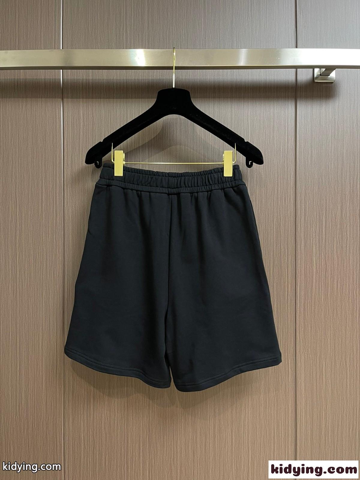 ベーシック カジュアルロゴ バレンシアガ パンツ コピー ショートパンツ メンズ ショーツ-1