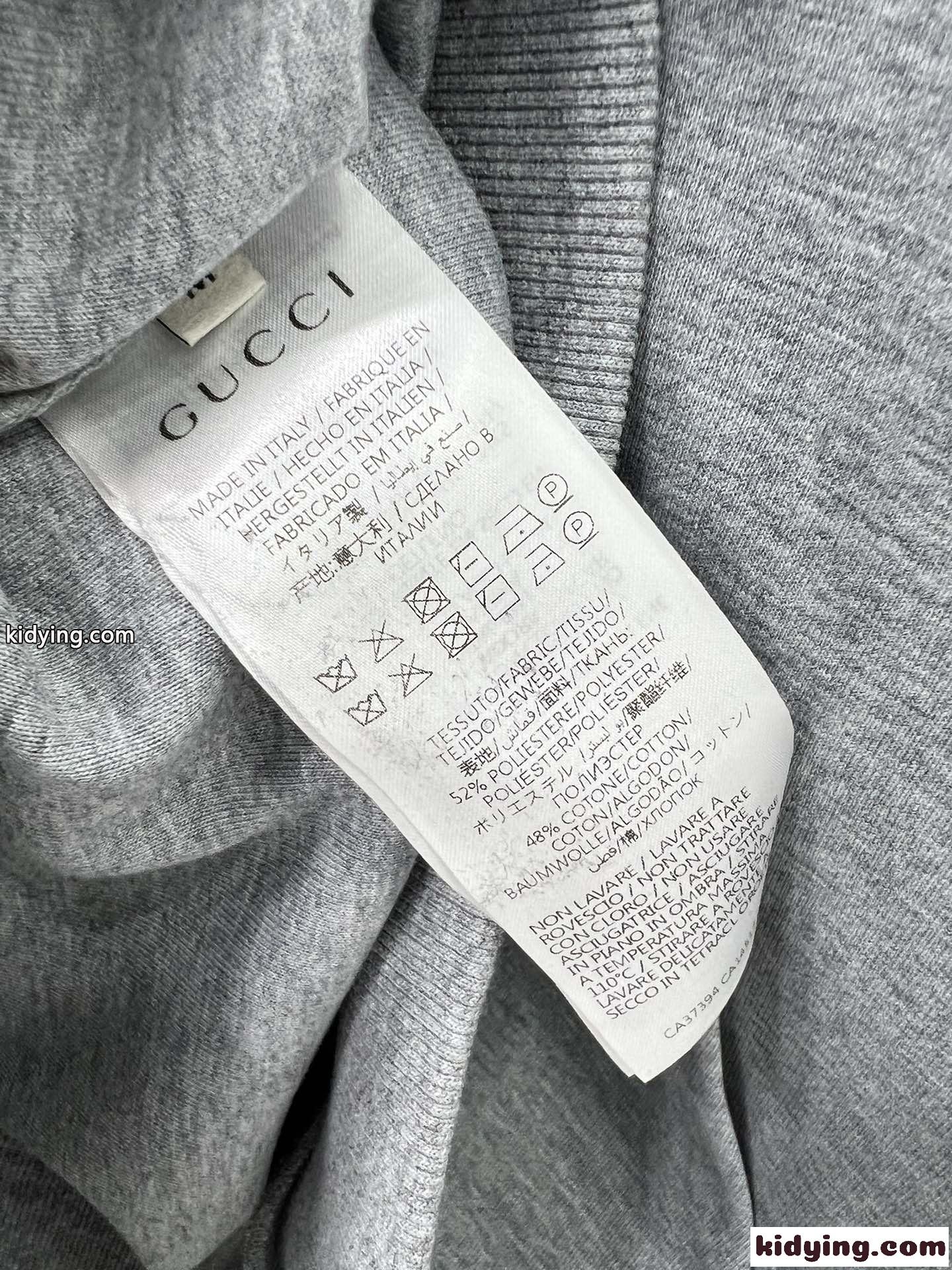 ユニセックス カジュアル フーディー グッチ パーカー コピー グレー-4