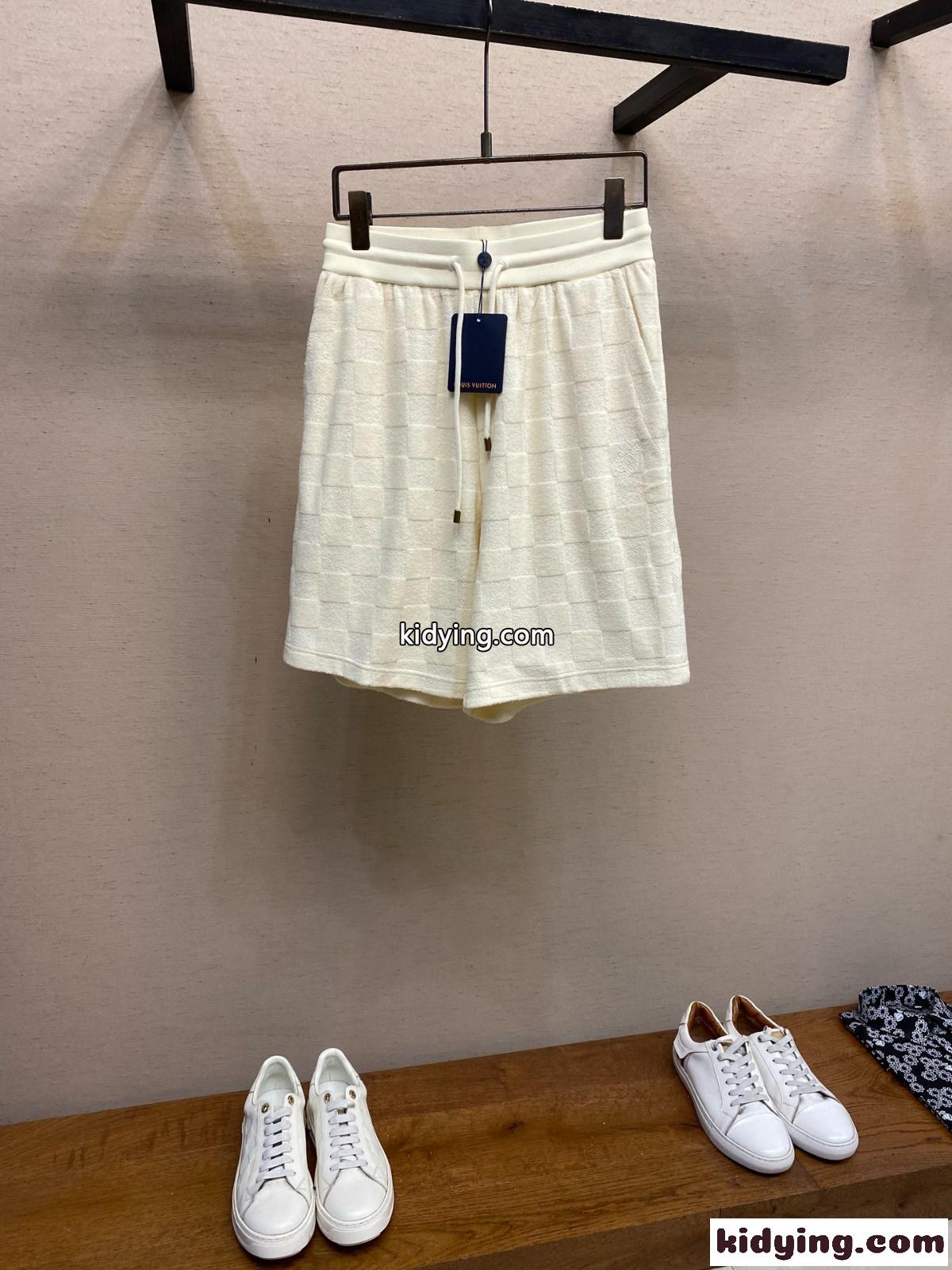ダミエ フレンチテリーショーツ ルイ・ヴィトン パンツ スーパーコピー-1