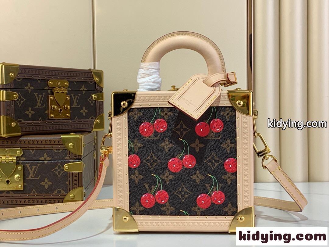 M14040 新作 LV × TM ミニ スクエア トランク ルイ・ヴィトン バッグ スーパーコピー-1