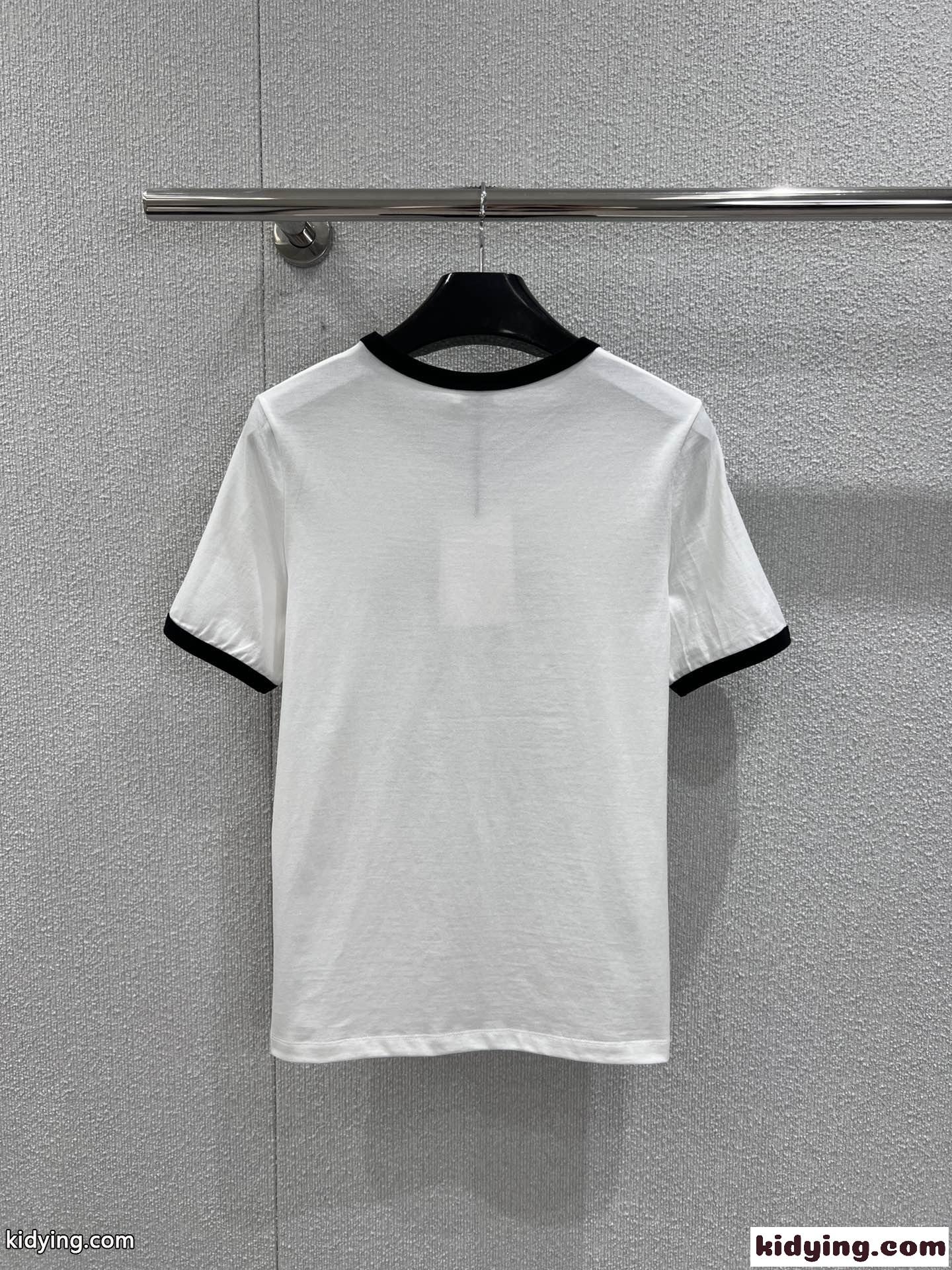 カジュアル ロゴプリント 半袖Tシャツ セリーヌ Tシャツ コピー ホワイト-1