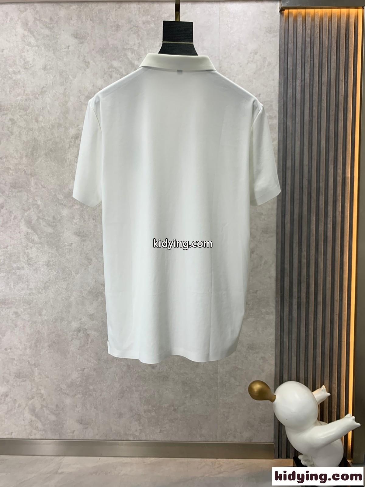 アルマーニ Tシャツ コピー 洗練された カジュアル ロゴ メンズ 半袖 ポロシャツ-0