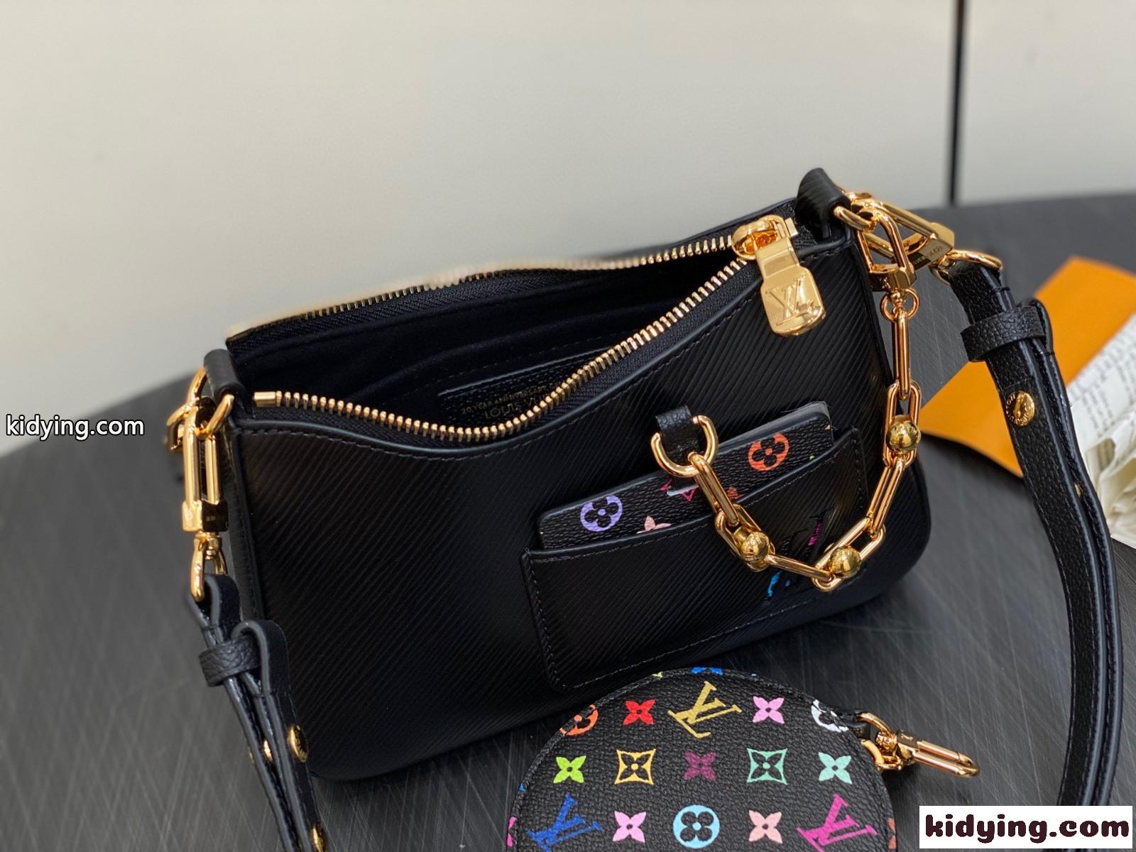 ルイヴィトン LV × TM マレリーニ スーパーコピー M13099 ブラック-3