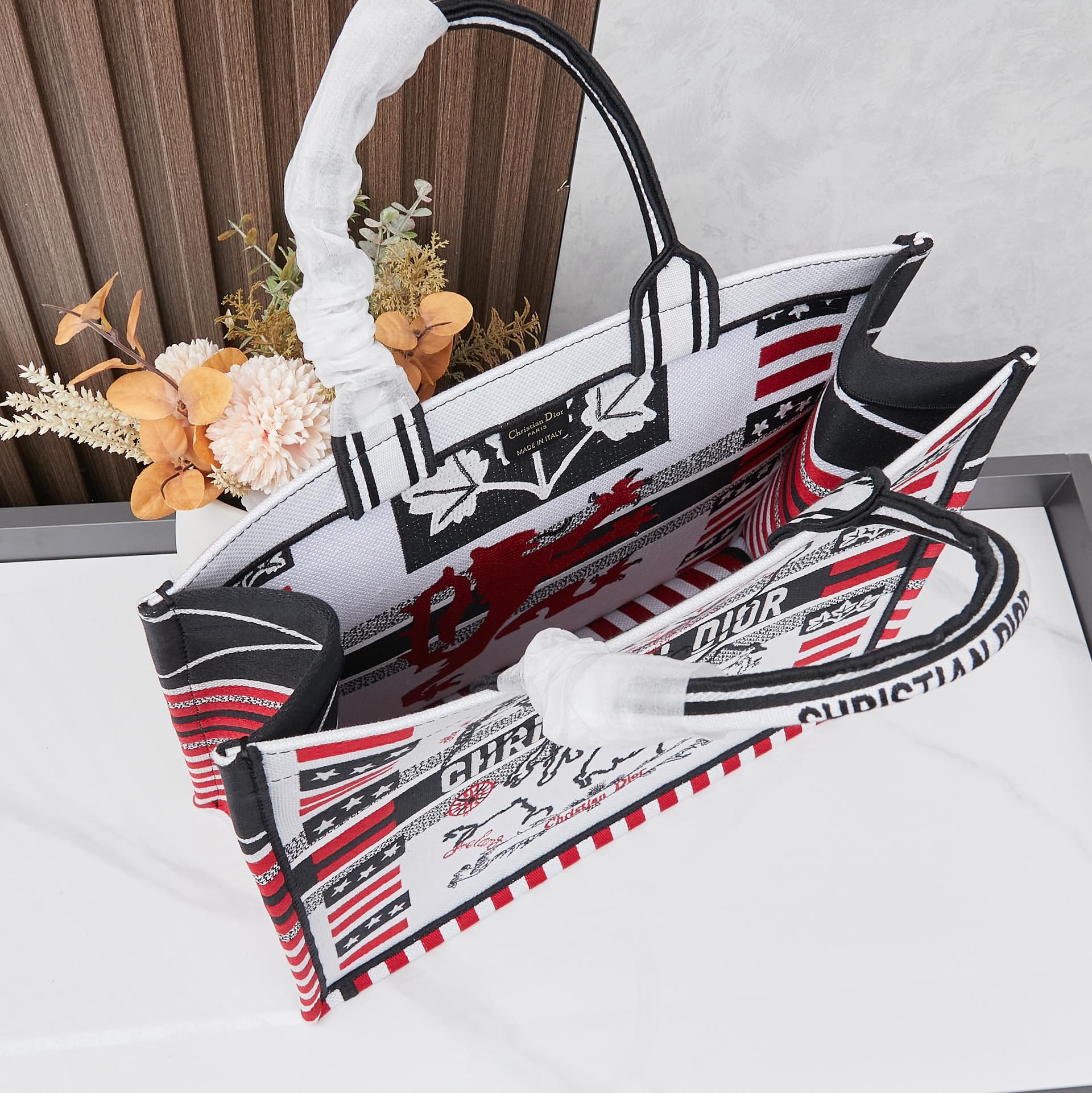 ラージサイズ Dior Book Tote バッグ クリスチャン・ディオール バッグ コピー-4