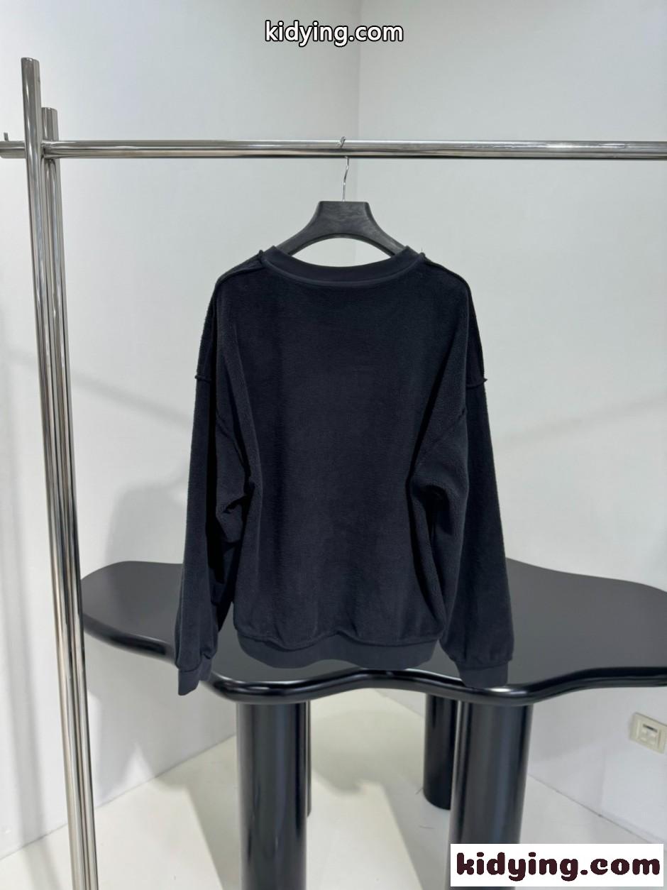 3Bスポーツ フリーススウェット バレンシアガ Tシャツ コピー クルーネック-0