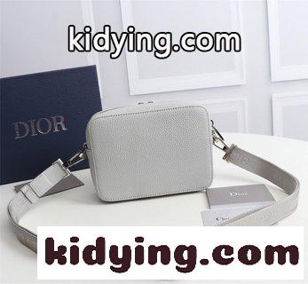 Diorディオール黒粒麺牛皮革バッグ  ディオール バッグ 白コピー ショルダーバッグ-1