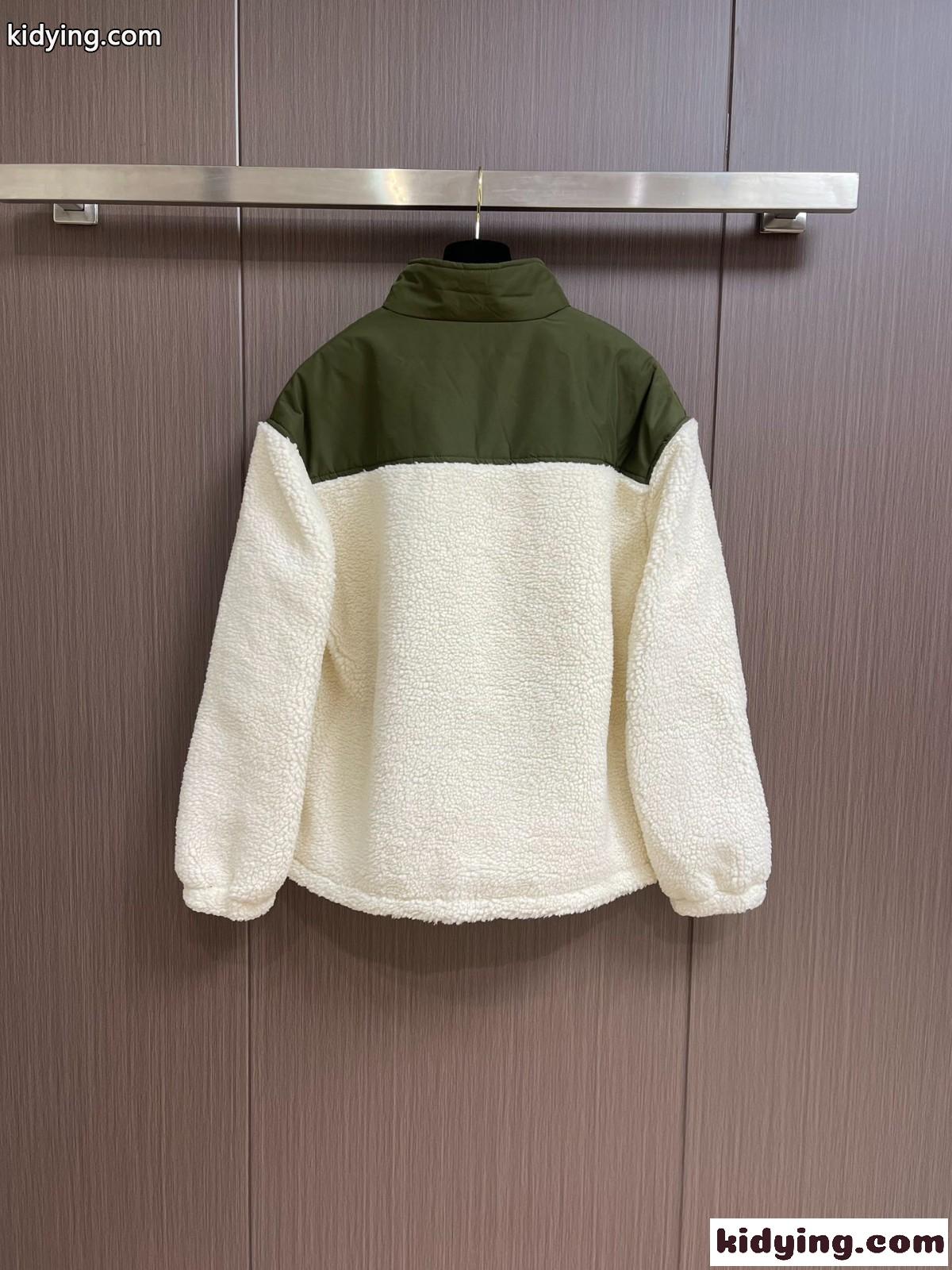 配色 切り替え ハーフジップ ブルゾン セリーヌ ジャケット コピー メンズ-1