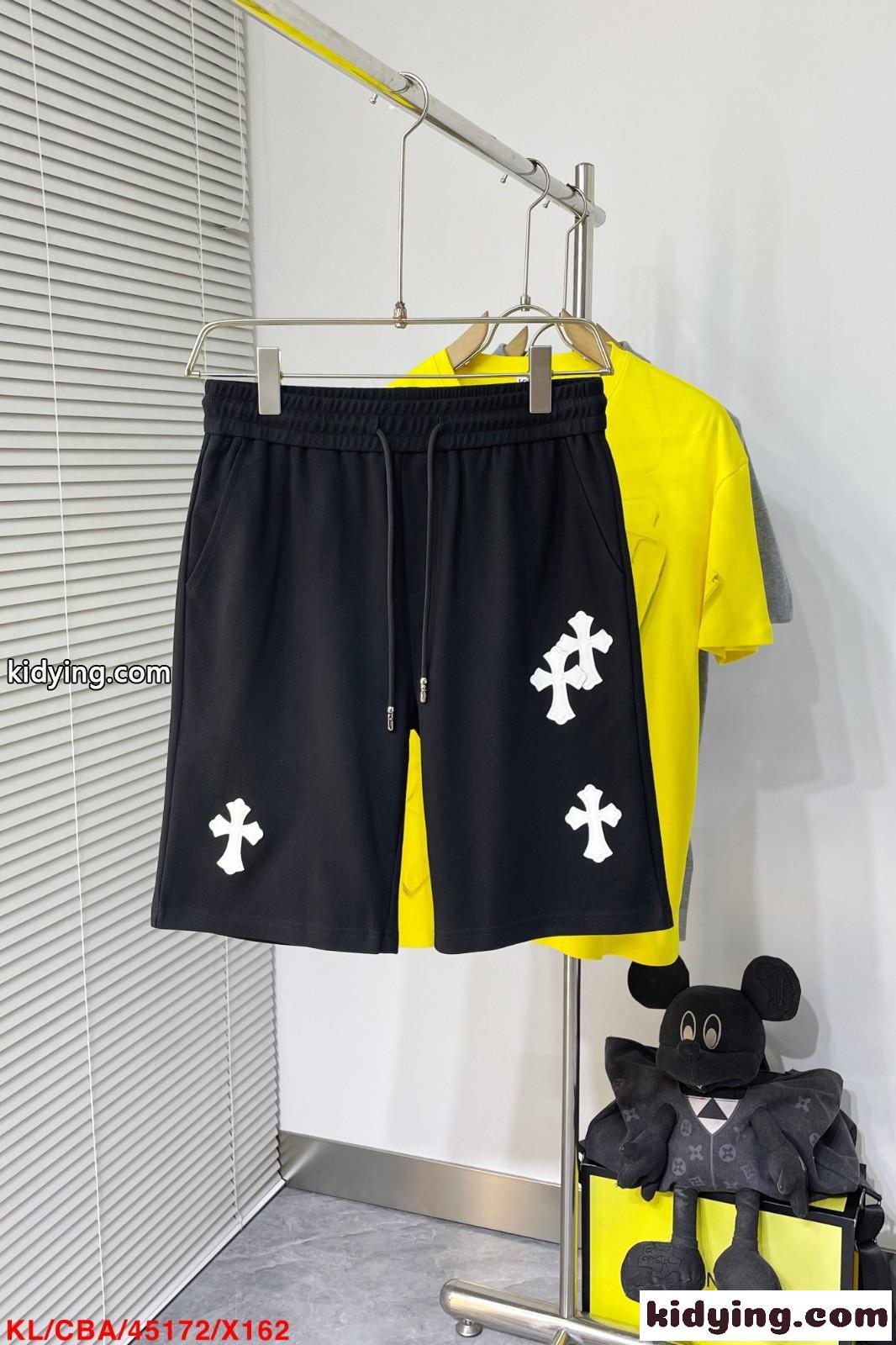 カジュアル クロムハーツ パンツ コピー シンプル スポーツ メンズ ハーフパンツ-0