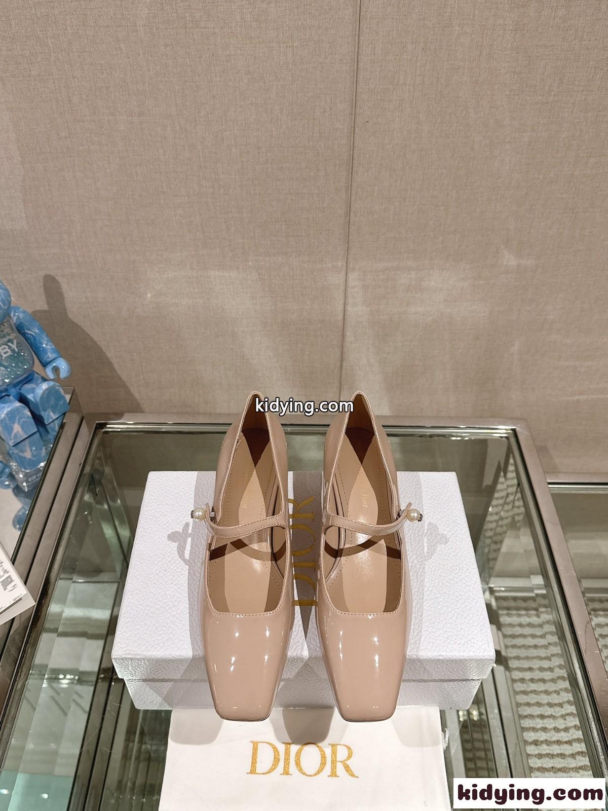 クリスチャン・ディオール シューズ コピー JOLIE DIOR パンプス 3.5cm ベージュ-2