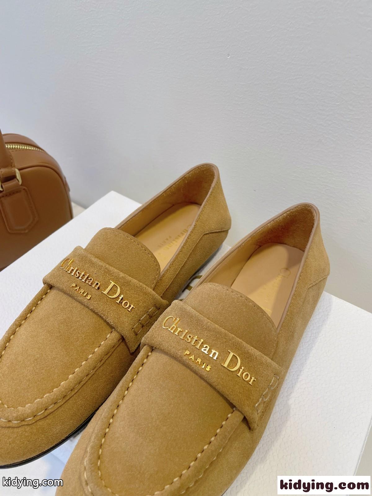 洗練された Dior Boy ローファー クリスチャン・ディオール シューズ コピー ブラウン-4
