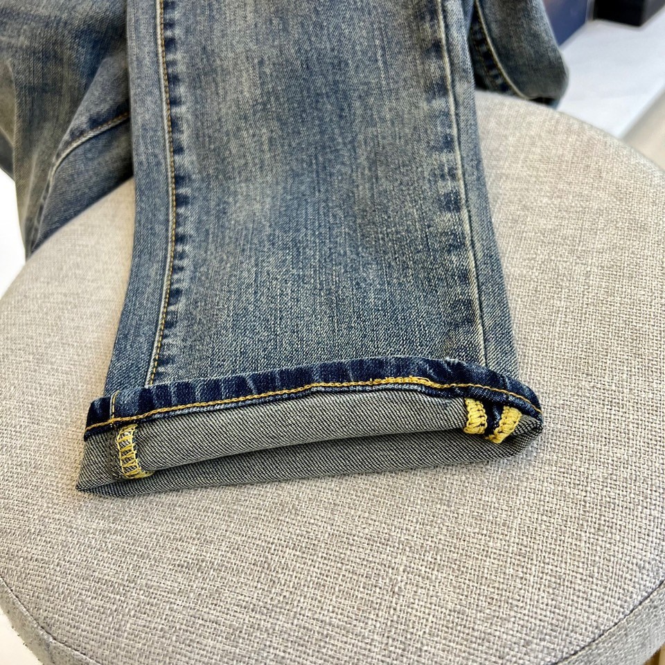 カジュアル ストレッチ デニムパンツ バーバリー ジーンズ コピー メンズ-4