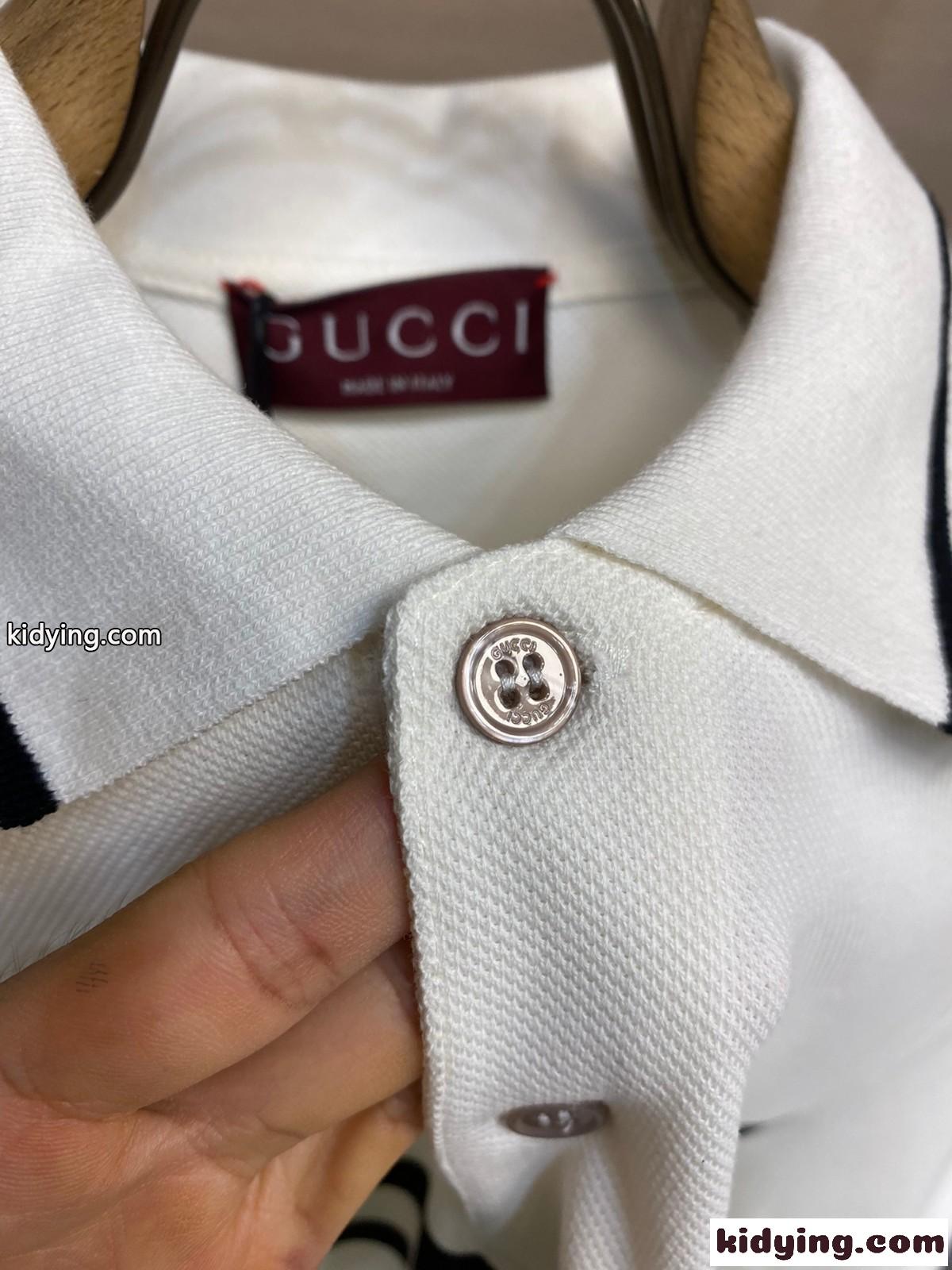 GUCCI プリント コットン ポロシャツ グッチ 半袖Tシャツ コピー-3