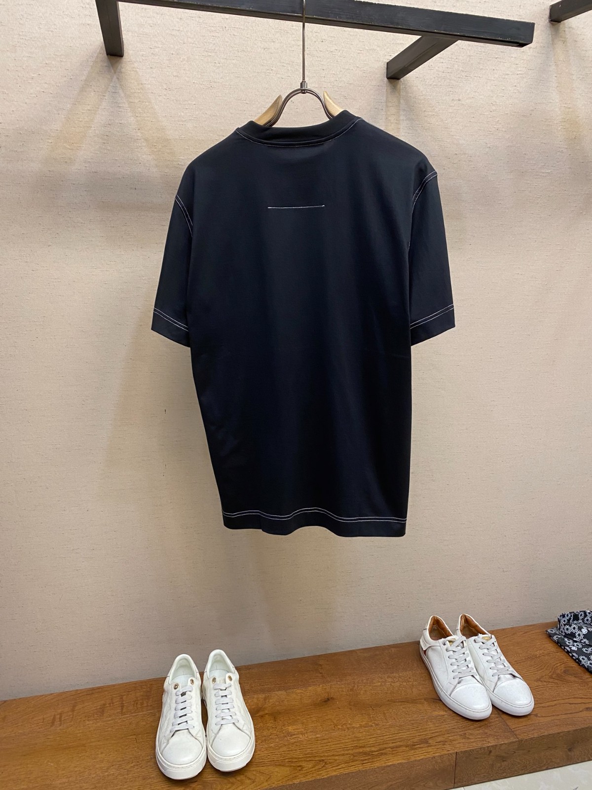 カジュアル コットン クルーネック 半袖Tシャツ ジバンシィ Tシャツ コピー-0