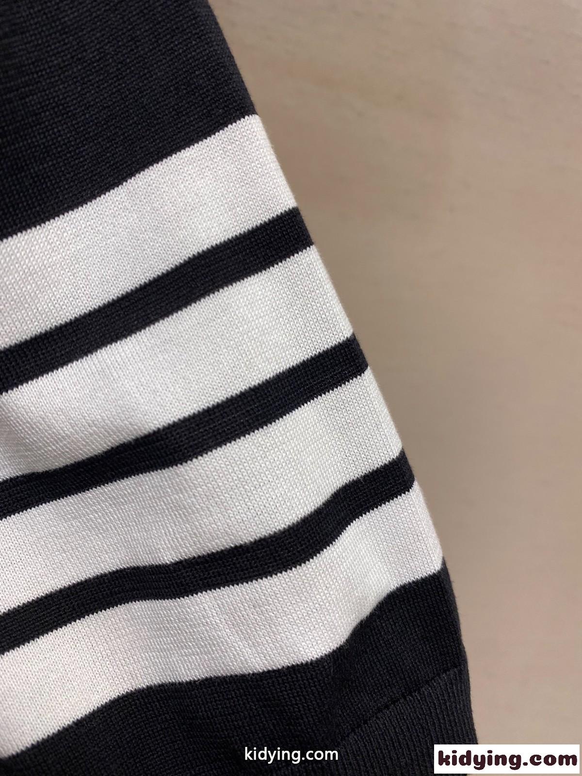 トムブラウン Tシャツ スーパーコピー 定番 人気 コットン 半袖ポロシャツ ブラック-3