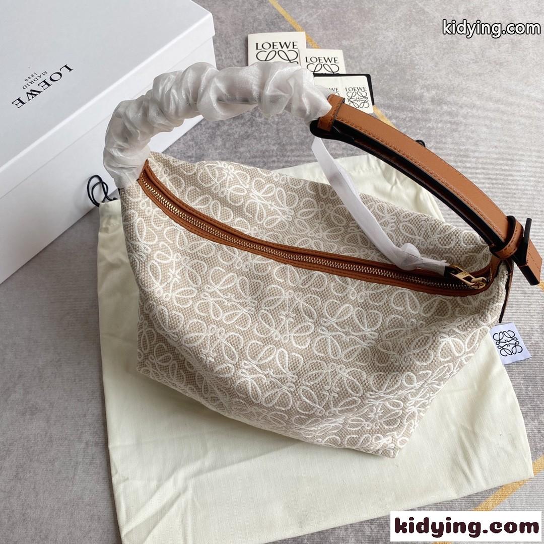 キャンバス 刺繍 ロエベ バッグ 人気 コピー 女子力アップ コンパクト 大容量 レディース おしゃれ 可愛い-2