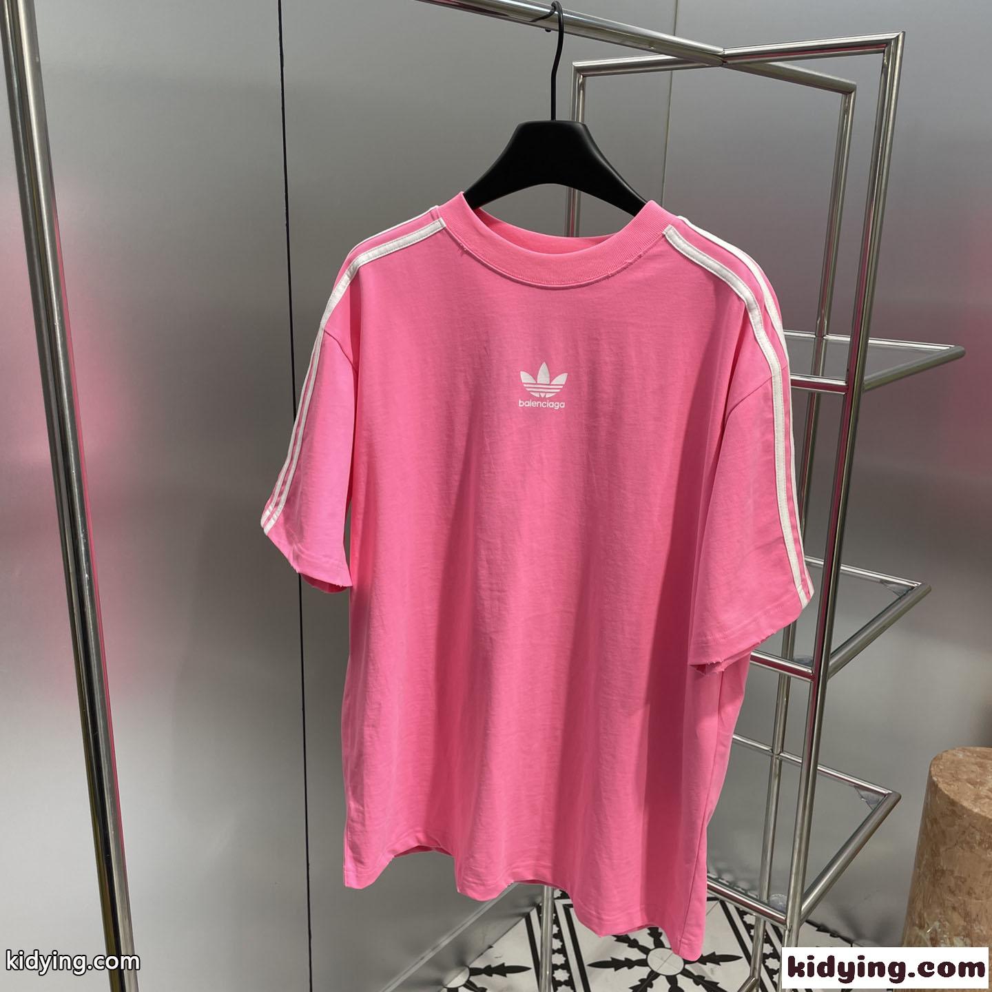 BALENCIAGA×adidas おしゃれ カジュアル 半袖Tシャツ バレンシアガ Tシャツ コピー-1