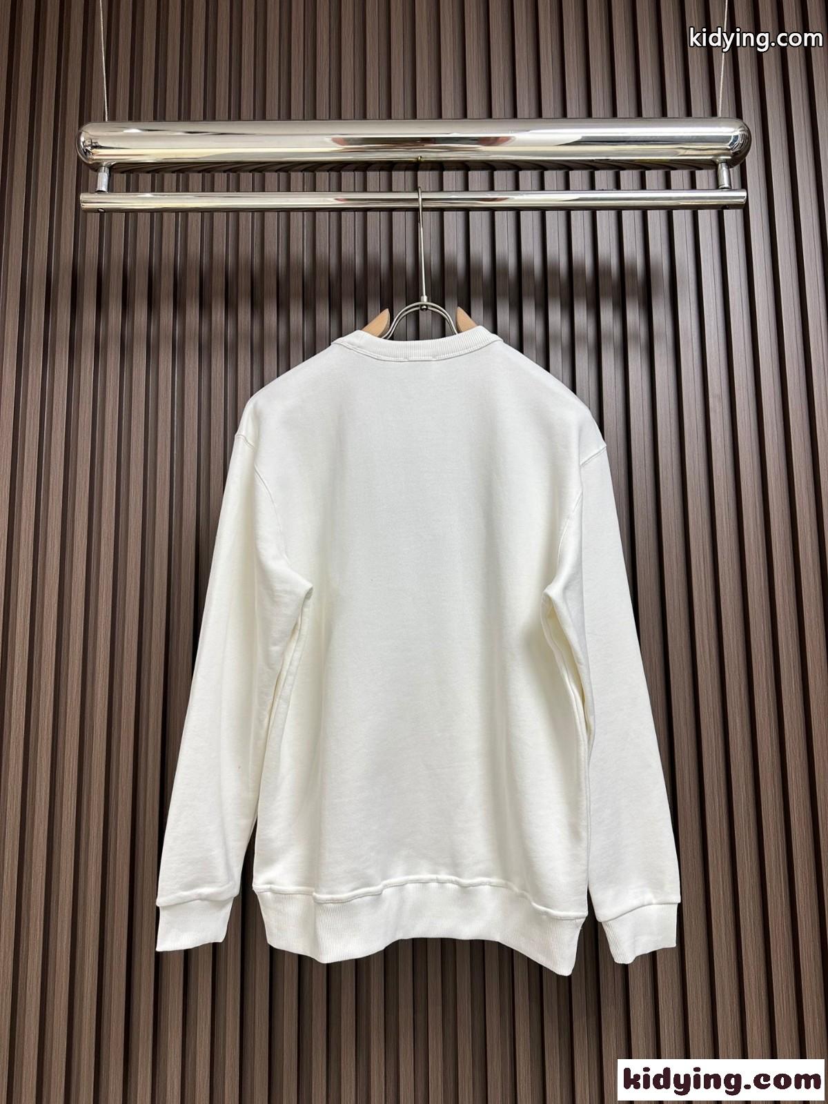エンブロイダリーEKD コットンスウェットシャツ バーバリー Tシャツ コピー-1