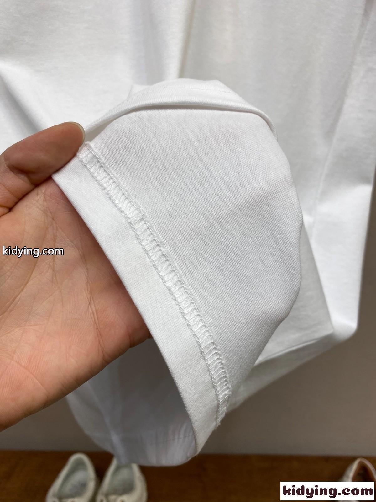 シンプル クルーネック 半袖Tシャツ グッチ Tシャツ コピー コットン ホワイト-3
