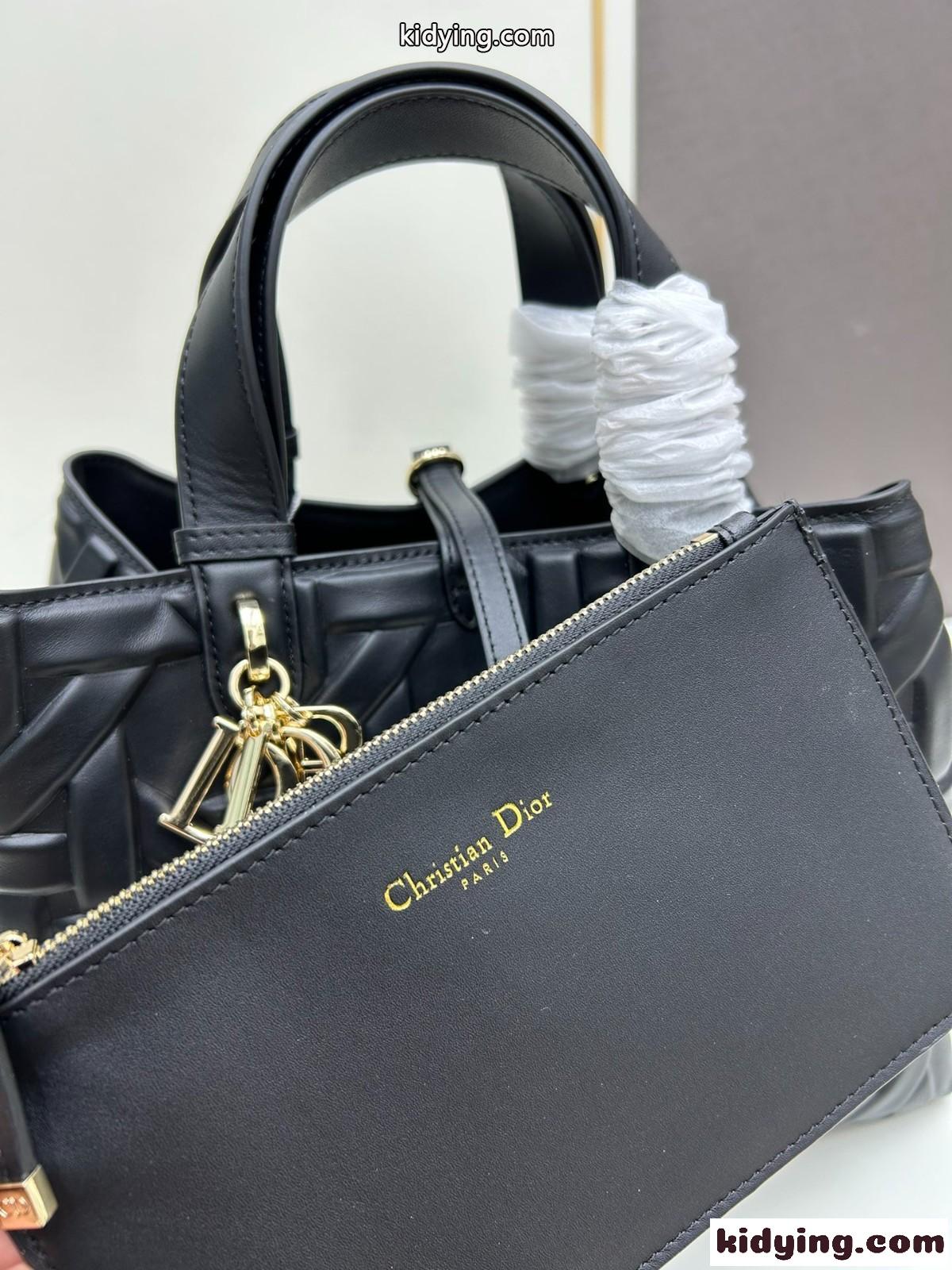 Dior Toujours バッグ ミディアム クリスチャン・ディオール バッグ コピー ブラック-3
