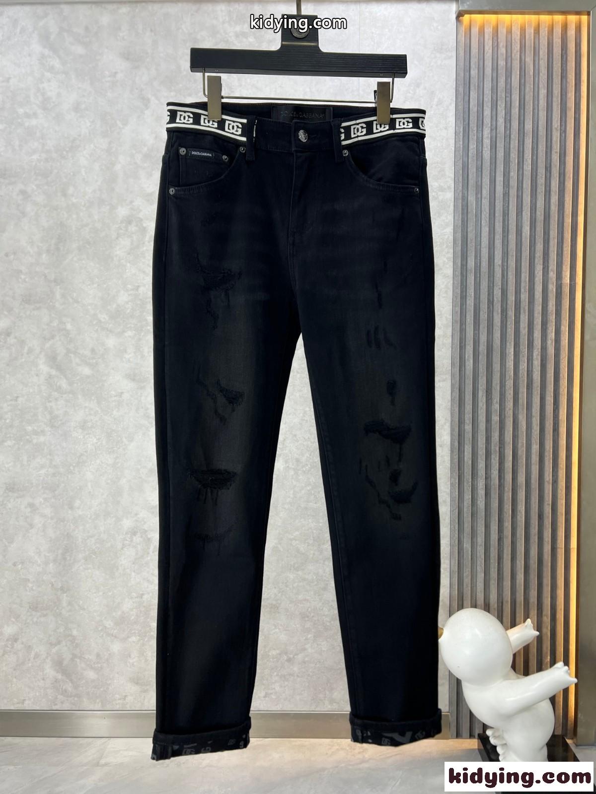 ドルチェ&ガッバーナ ジーンズ コピー メンズ 合わせやすい 定番 デニムパンツ-0