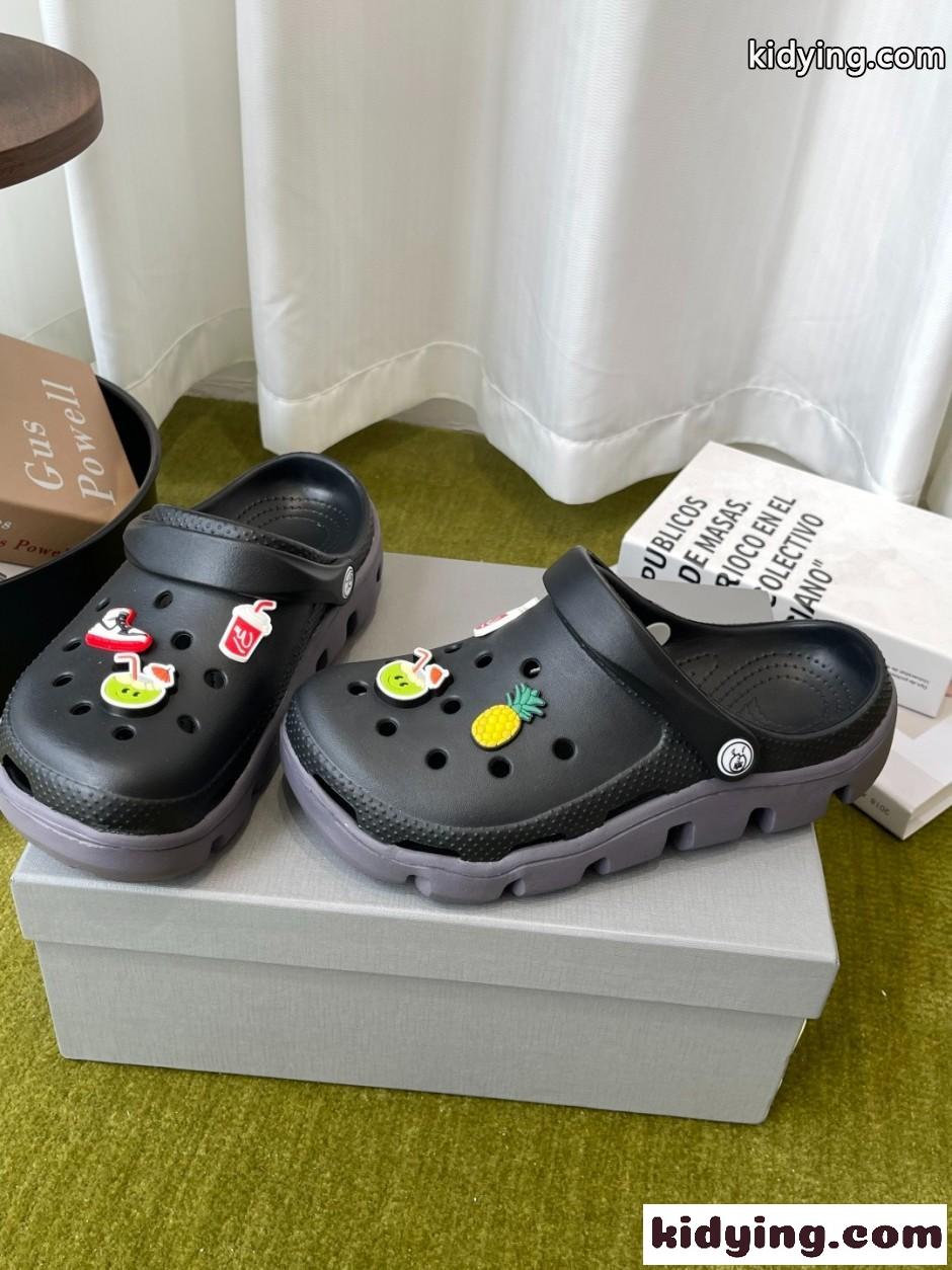 バレンシアガ サンダル スーパーコピー 軽量 EVA クロッグサンダル-4