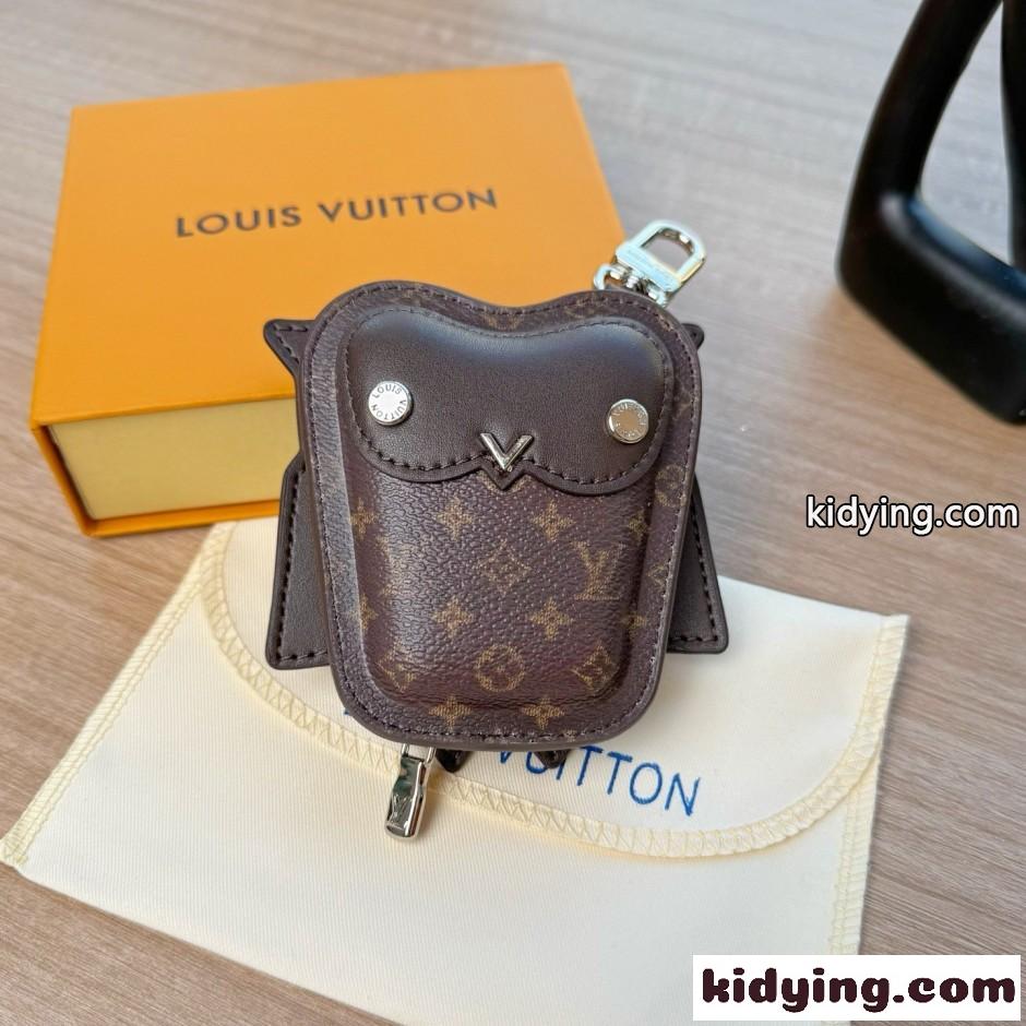 バッグチャーム･LV オウル ルイ・ヴィトン キーホルダー 偽物 ブラウン-1