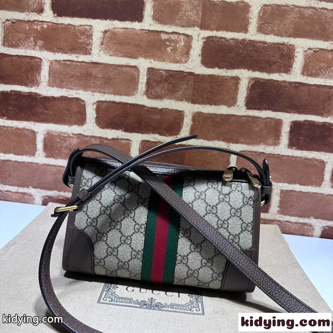 GGキャンバス×レザー グッチ GUCCI オフィディア GGメッセンジャー ショルダーバッグ コピー 752581-1