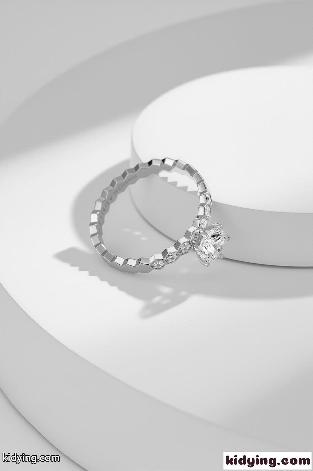 BEE DE CHAUMET 「ビー ドゥ ショーメ」コレクション ソリテールリング コピー-1