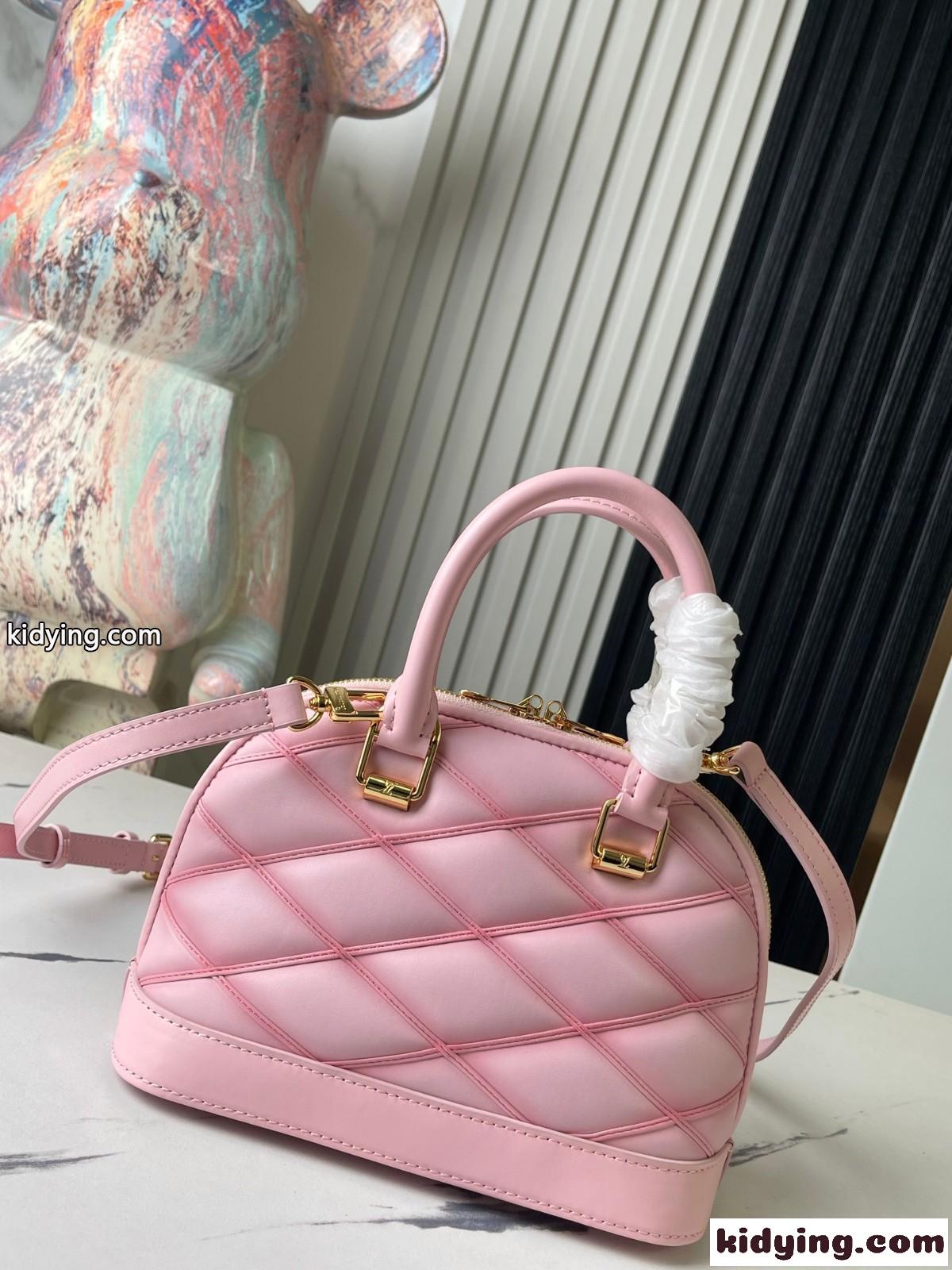 M24453 アルマ BB ハンドバッグ ルイヴィトン バッグ スーパーコピー ピンク-2
