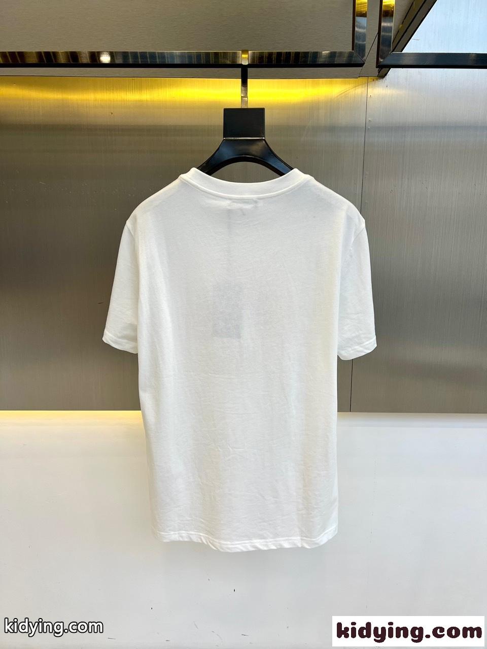 目を引く メデューサ コットン 半袖Tシャツ ヴェルサーチェ Tシャツ 偽物 ホワイト-3